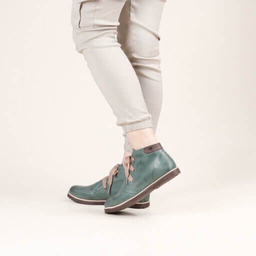 Bota Valete Lisa Verde Escuro Alice 06