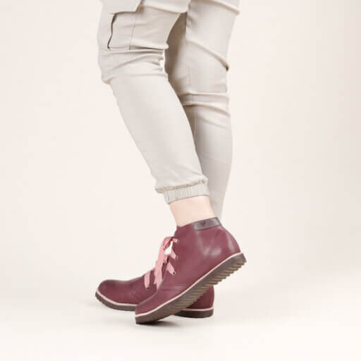 Bota Valete Lisa Vinho escuro 04