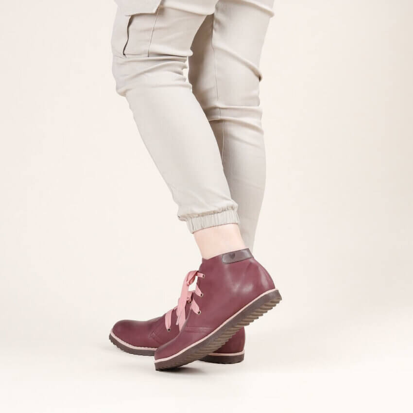 Bota Valete Lisa Vinho escuro 04