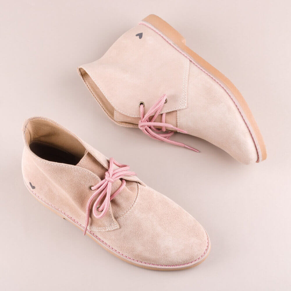 Bota cano curto desert 16 Camel