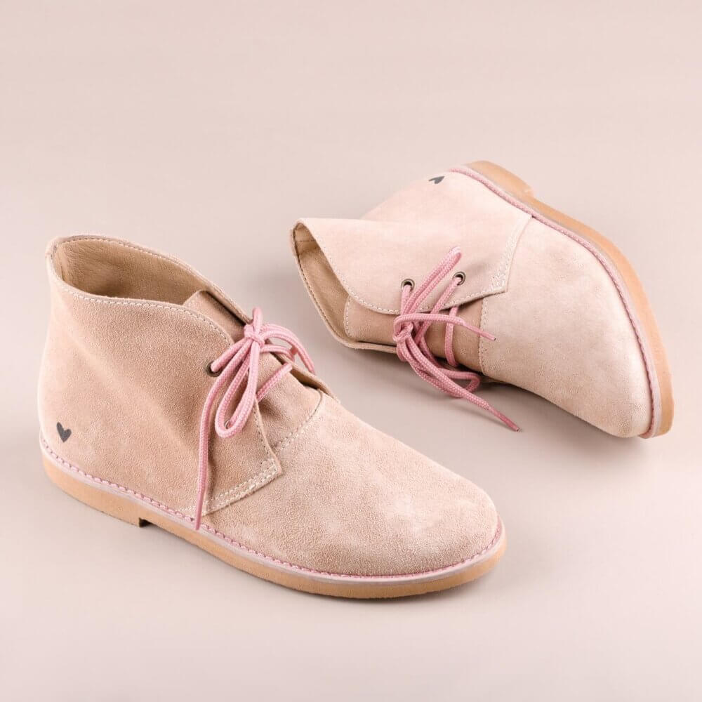 Bota cano curto desert 17 Camel