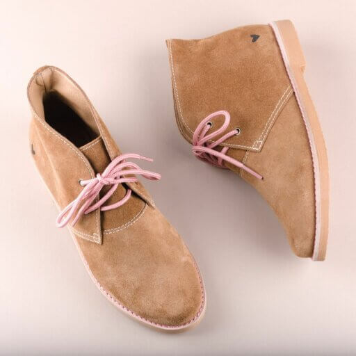 Bota cano curto desert 3 marrom