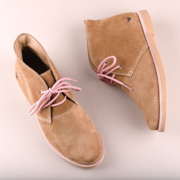 Bota cano curto desert 3 marrom