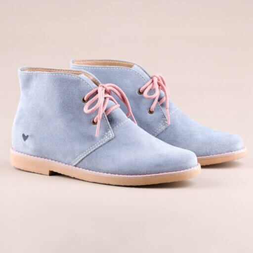 Bota cano curto desert 8 Cinza Blue