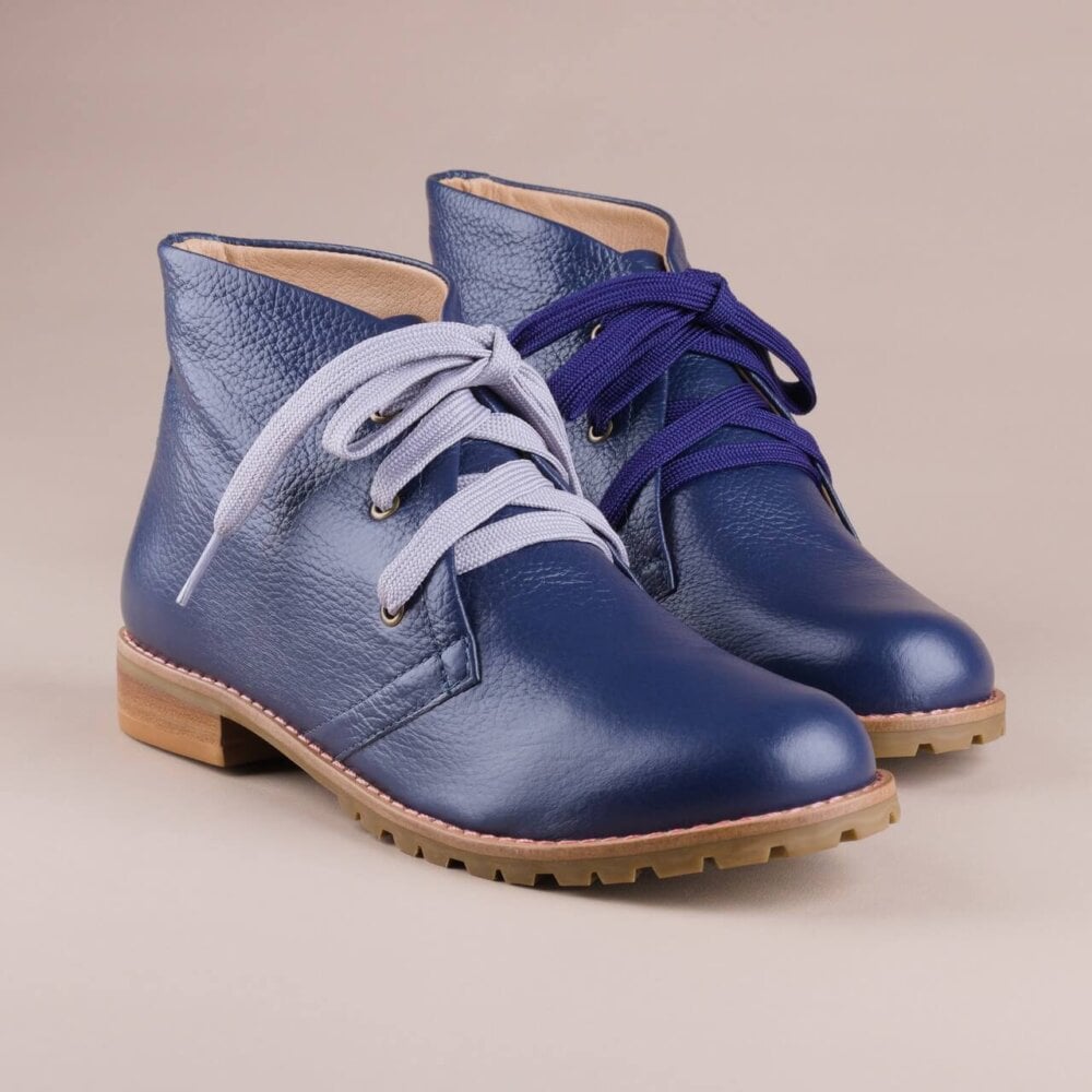 Bota cano curto mad azul _MG_3089