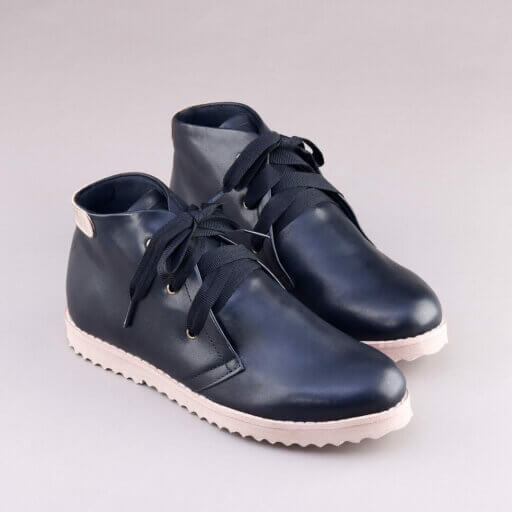 Botinha Valete Lisa Preta Claro 03