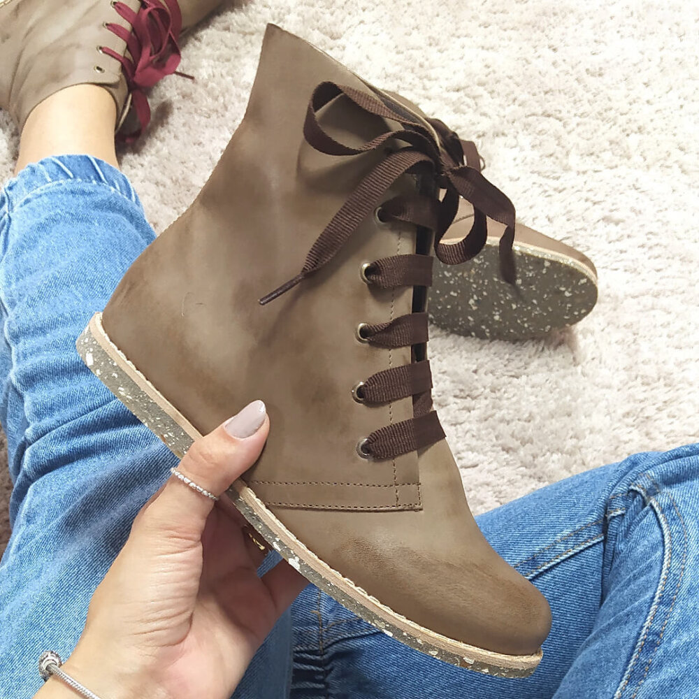 Botinha Valete Média Marrom