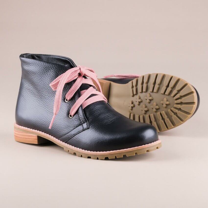 Bota cano curto mad preta sola clara _MG_3212q