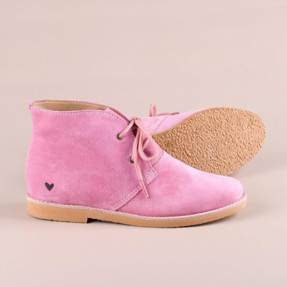 bota cano curto deser rosa cadarço rosa e branco alice de copas _MG_4637