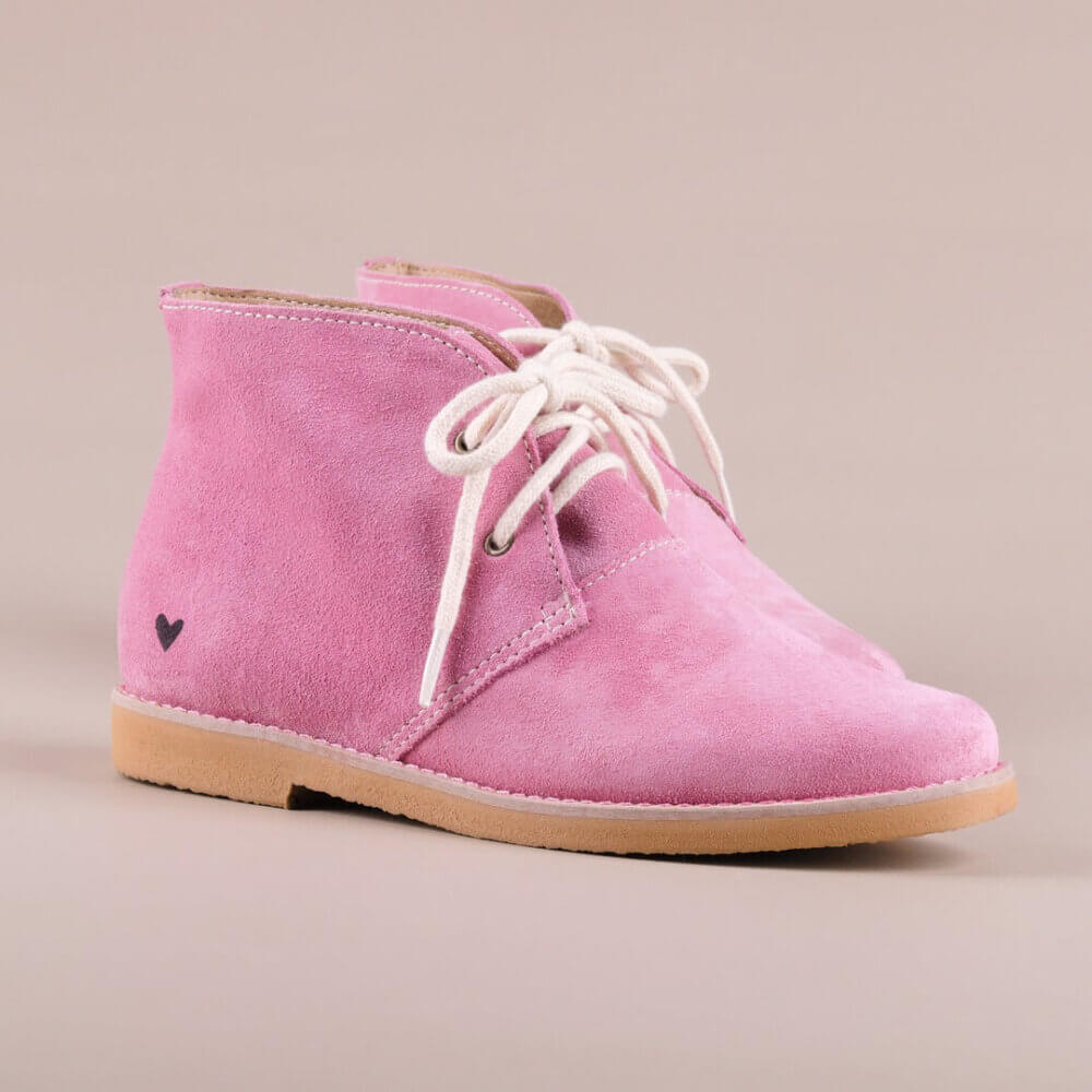 bota cano curto deser rosa cadarço rosa e branco alice de copas _MG_4660