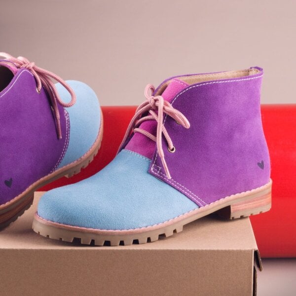 bota cano curto roxa insane