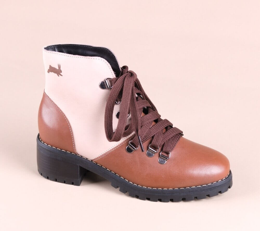 bota marrom com nude em couro legitimo alice de copas _MG_4363