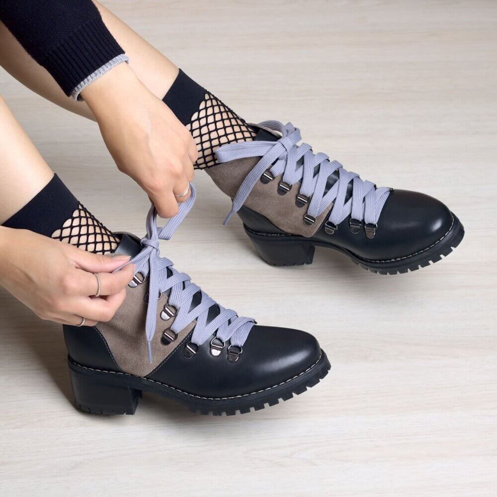 bota preta e grafite em couro alice de copas _MG_4801