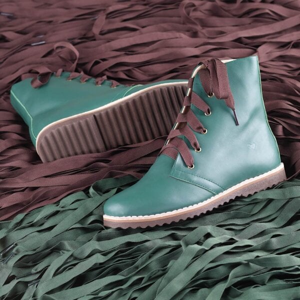 bota valete media verde