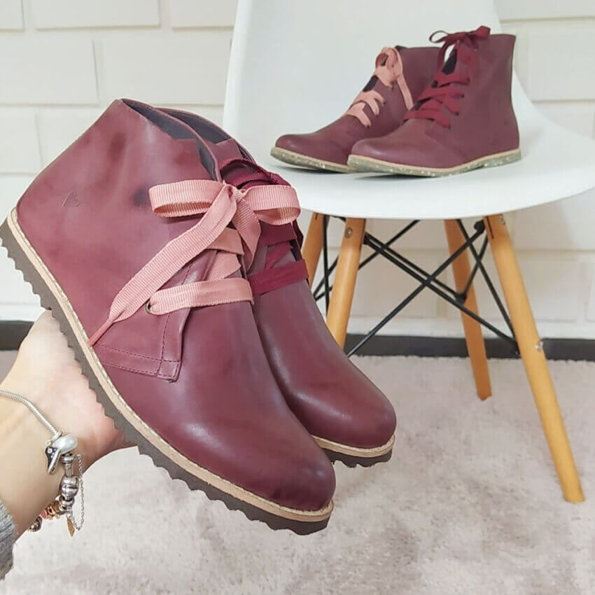 botinha lisa vinho 02