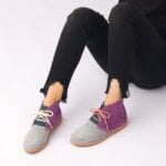 Bota insane lilas com verde