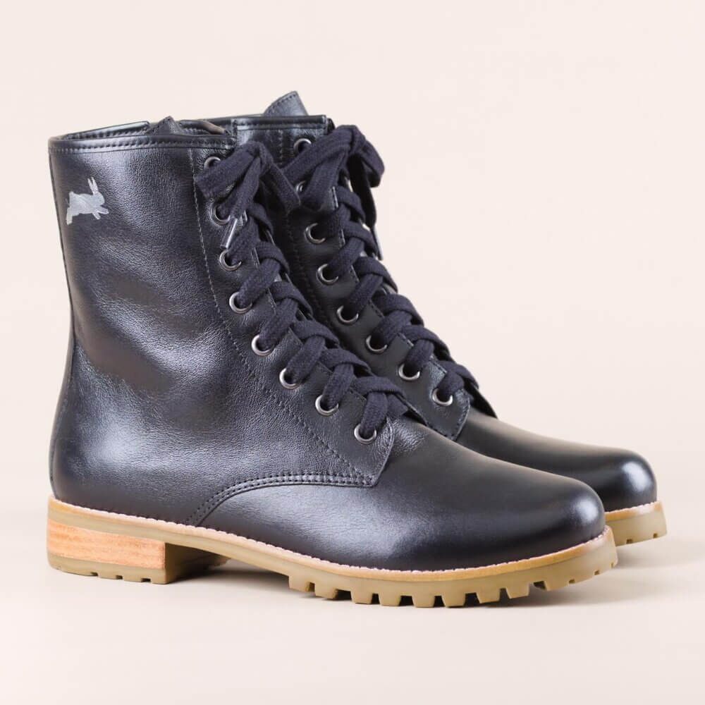 Bota Black Rabbit Scout Preta Com Salto