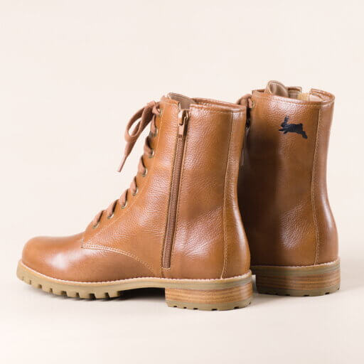 Bota Black Rabbit Scout Camel Sola Tratorada Coturno