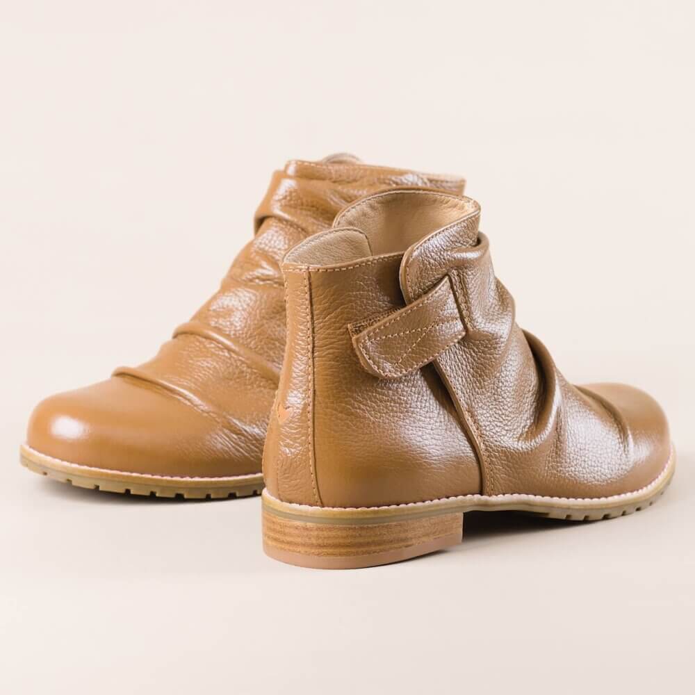 Bota Mad Absolem Camel Em Couro Legítimo