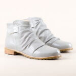 Bota Mad Absolem Em Couro Legítimo Franzido