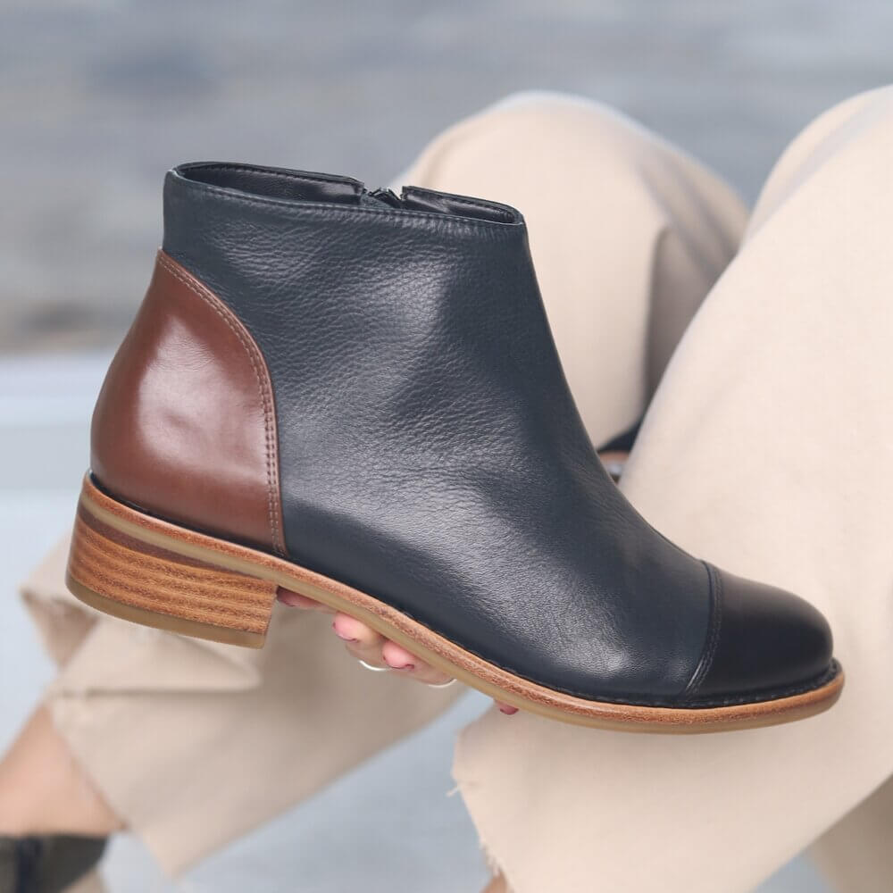 Switch Ocean Bota em couro legítimo Alice de Copas 03