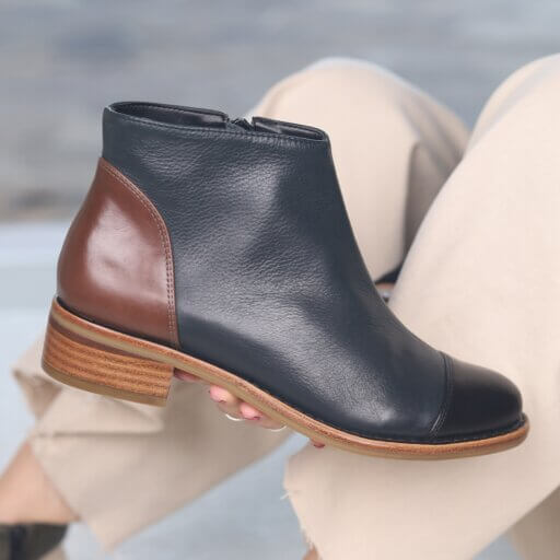 Switch Ocean Bota em couro legítimo Alice de Copas 03