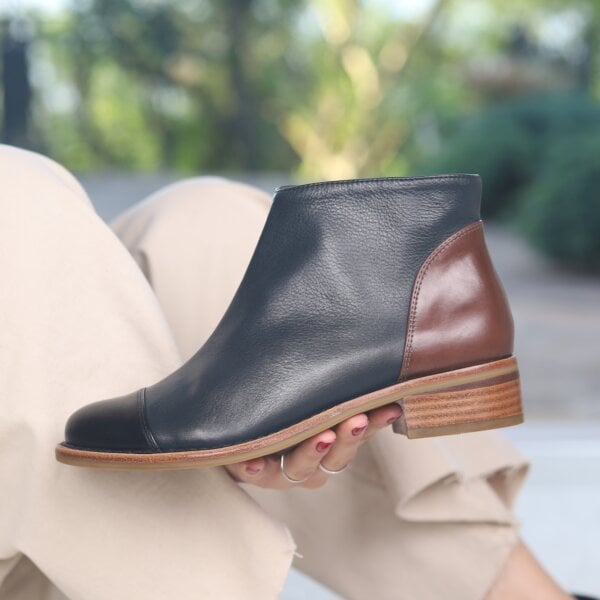 Switch Ocean Bota em couro legítimo Alice de Copas 04