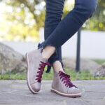 Bota cano curto dust marrom alice de copas 02