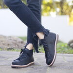 Bota cano curto dust preta alice de copas 03